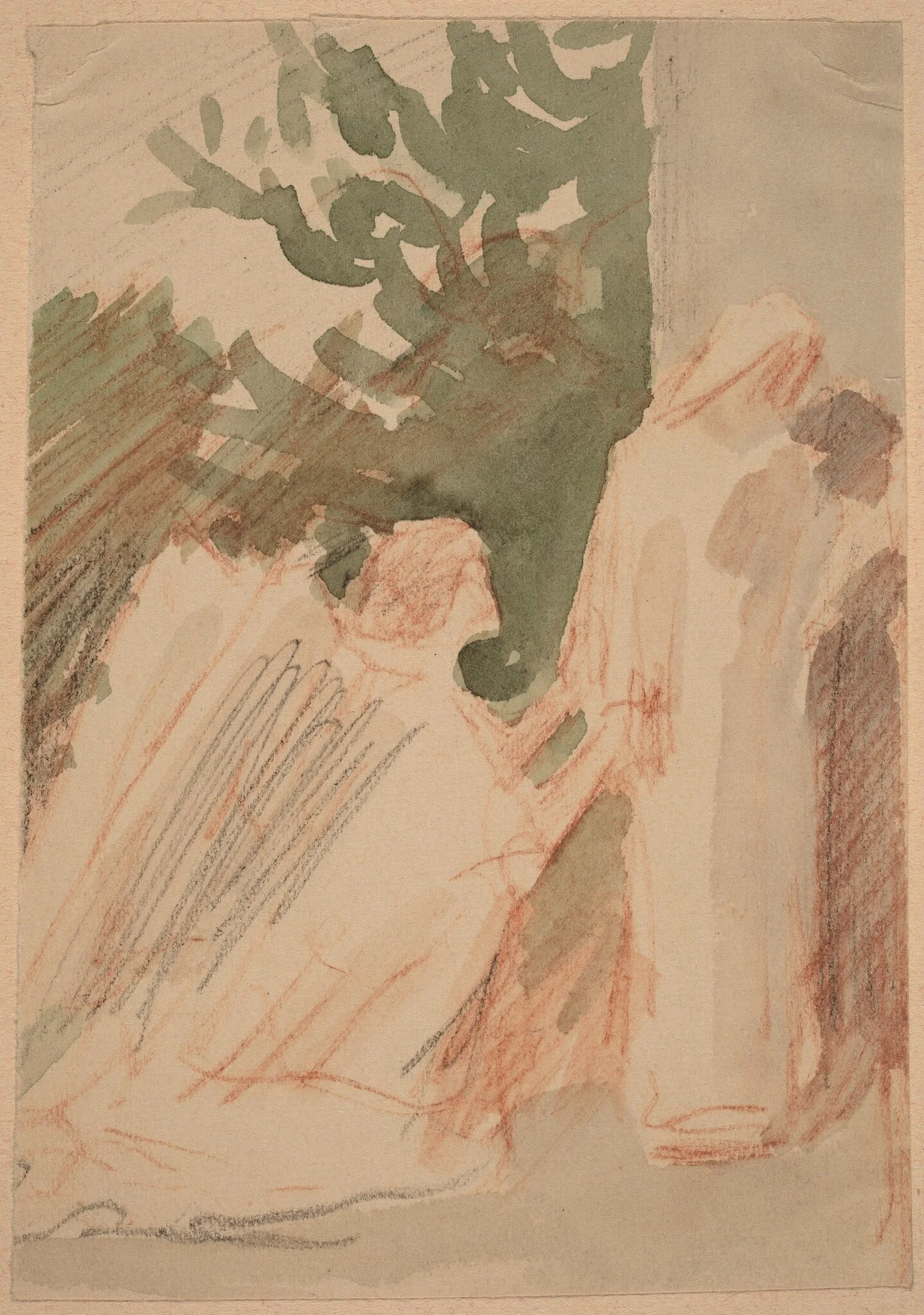 Study for a Panel, detail