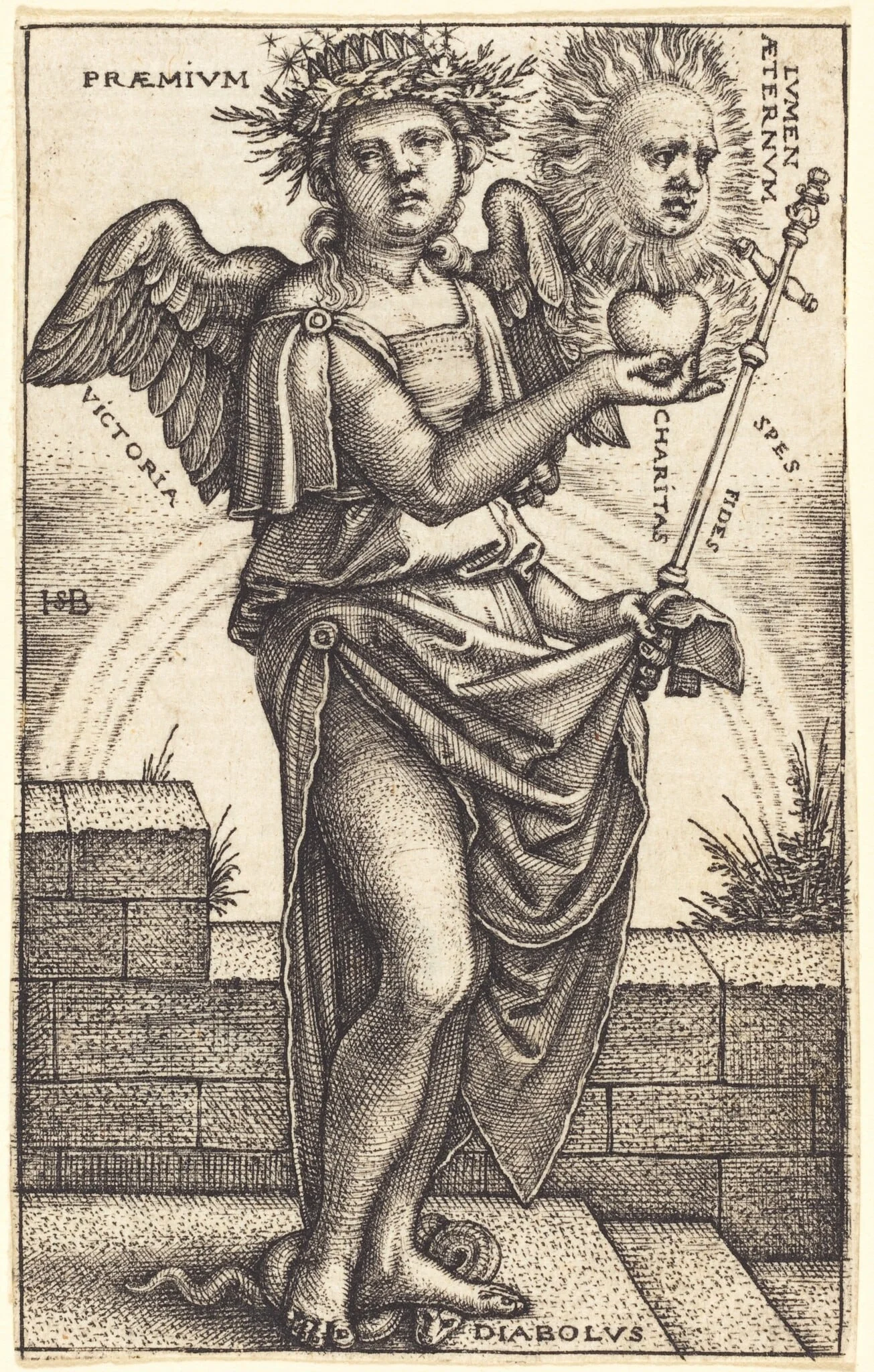 Allegory of Christianity, detail