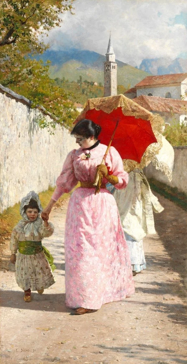 The walk, detail