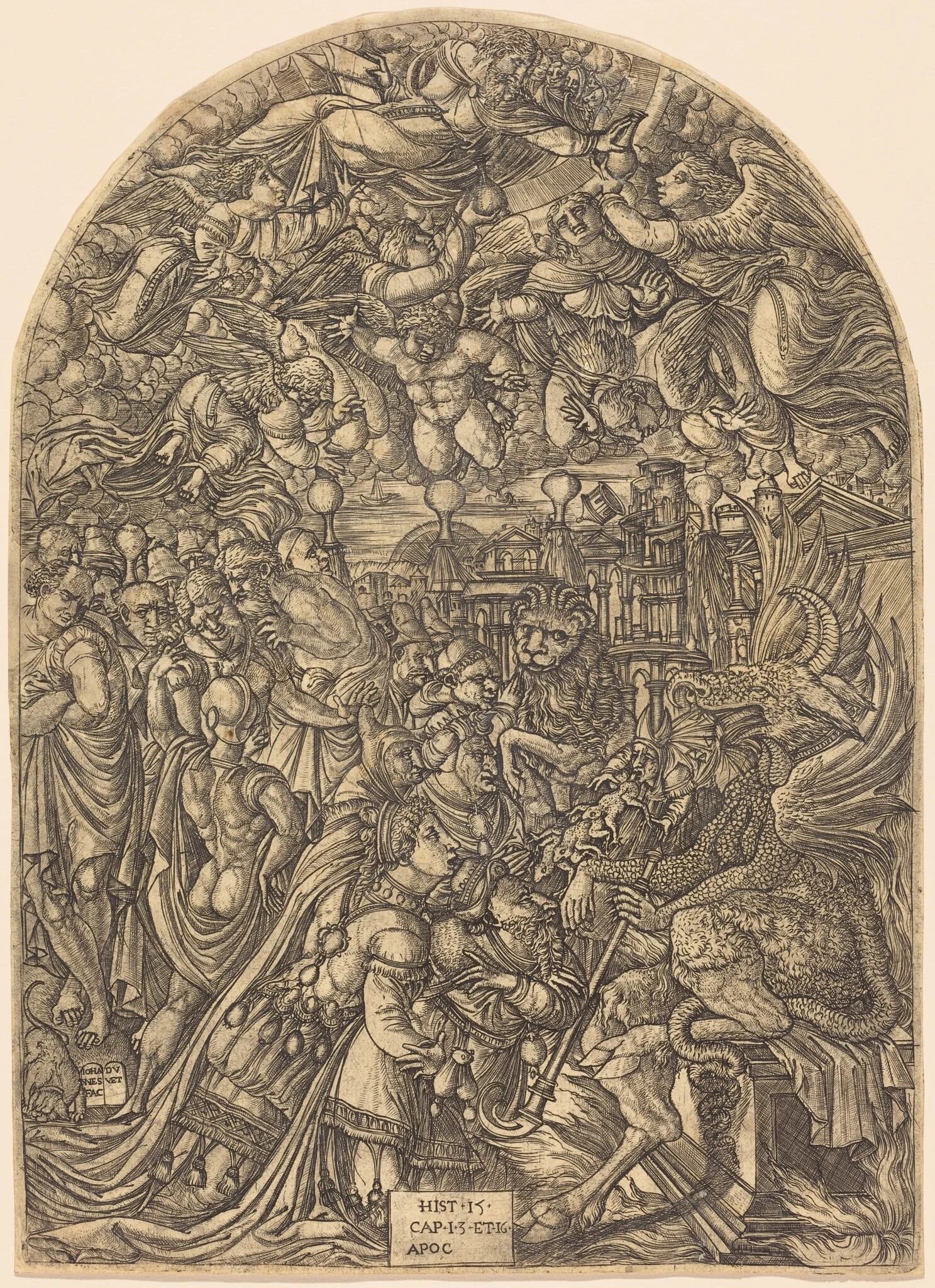 The Dragon and the Beast, detail