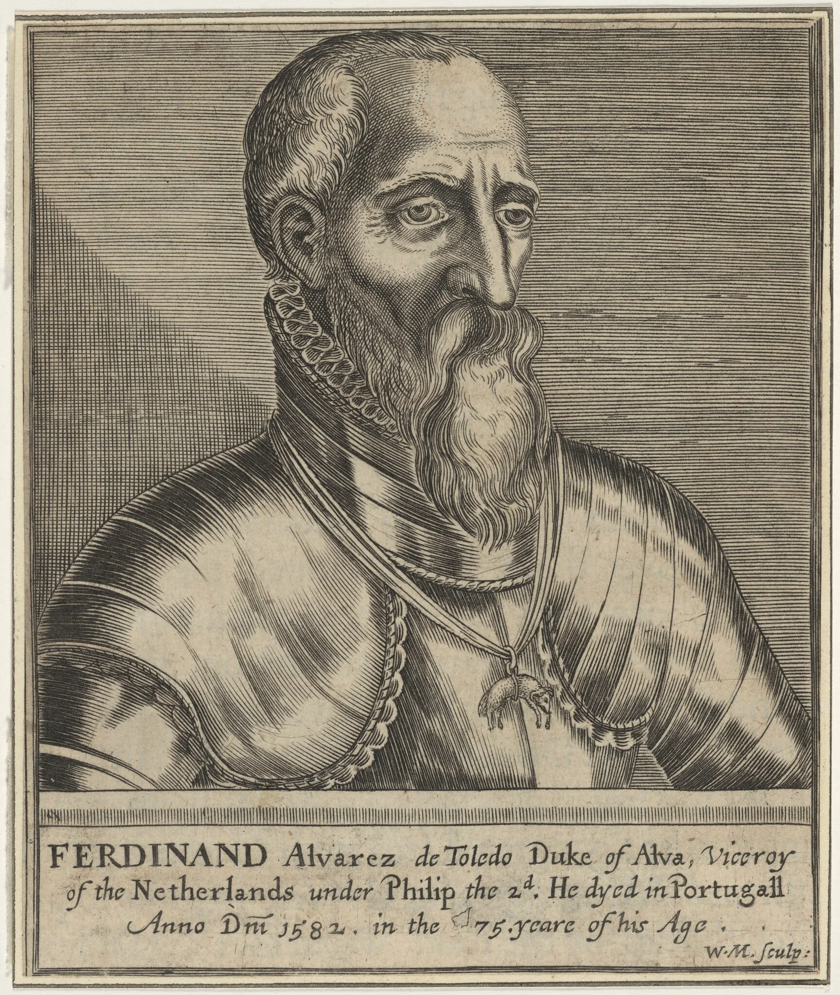 Duke of Alva, detail