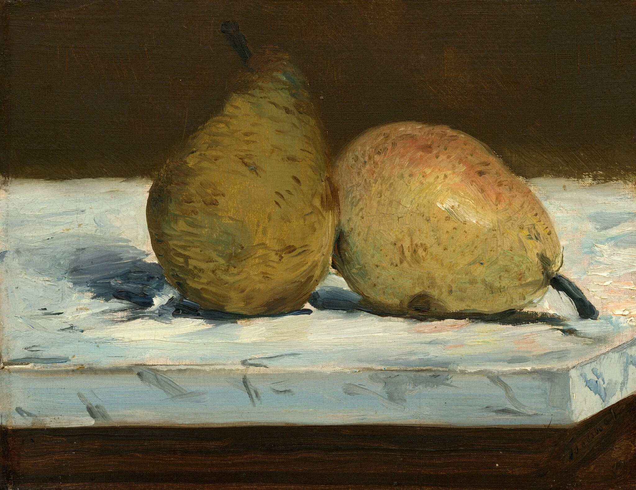 Pears, detail