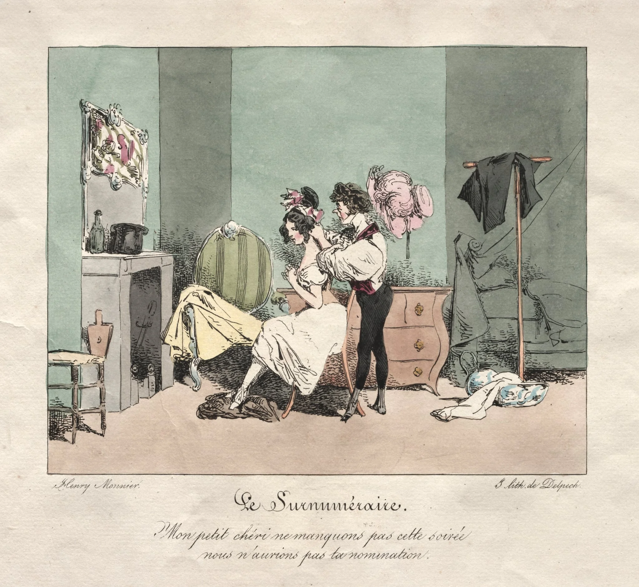 Administrative Customs: Supernumerary, detail