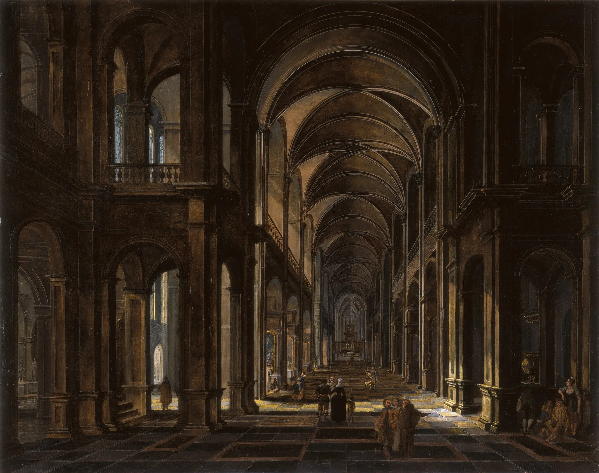 Interior of a Church, detail