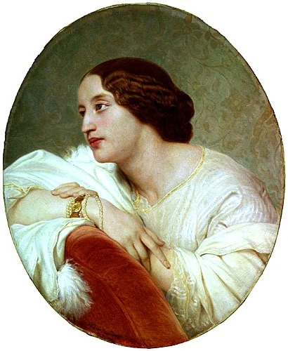 Ludmille Komar, princesse de Beauvau-Craon, detail