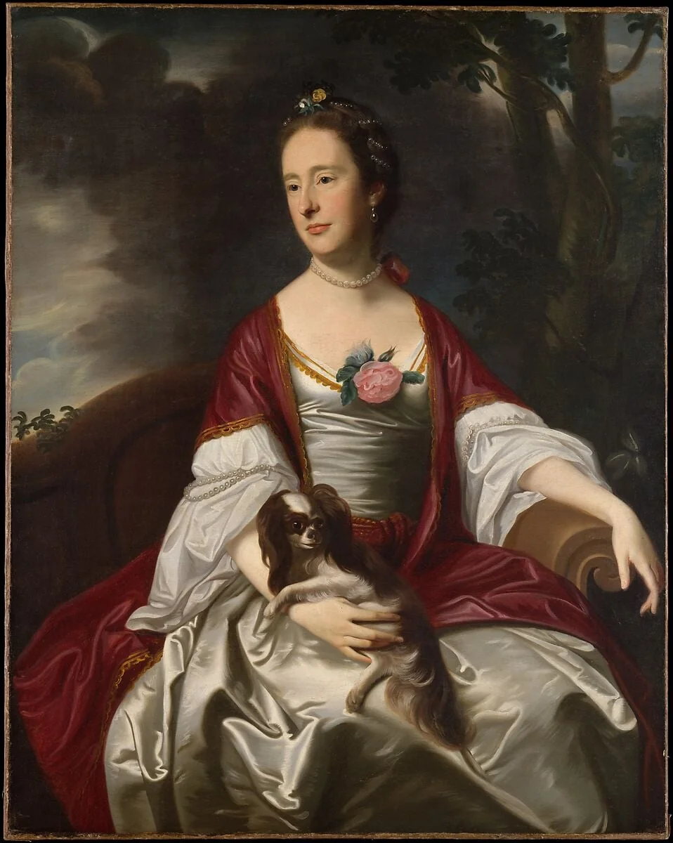 Mrs. Jerathmael Bowers, detail