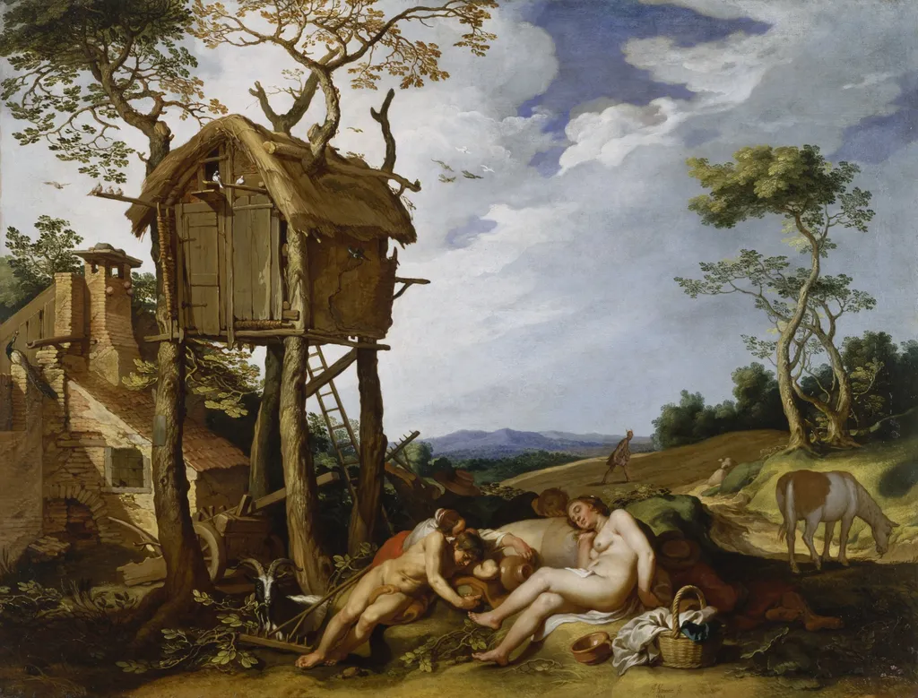 Parable of the Wheat and the Tares, by Abraham Bloemaert, oil, 1624