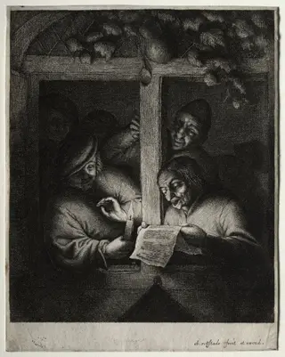 The Carol Singers, by Adriaen van Ostade, 1668