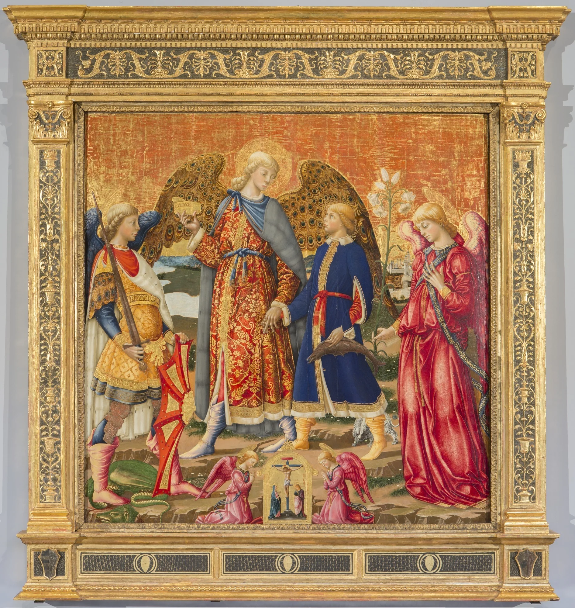 Tobias and Three Archangels, detail