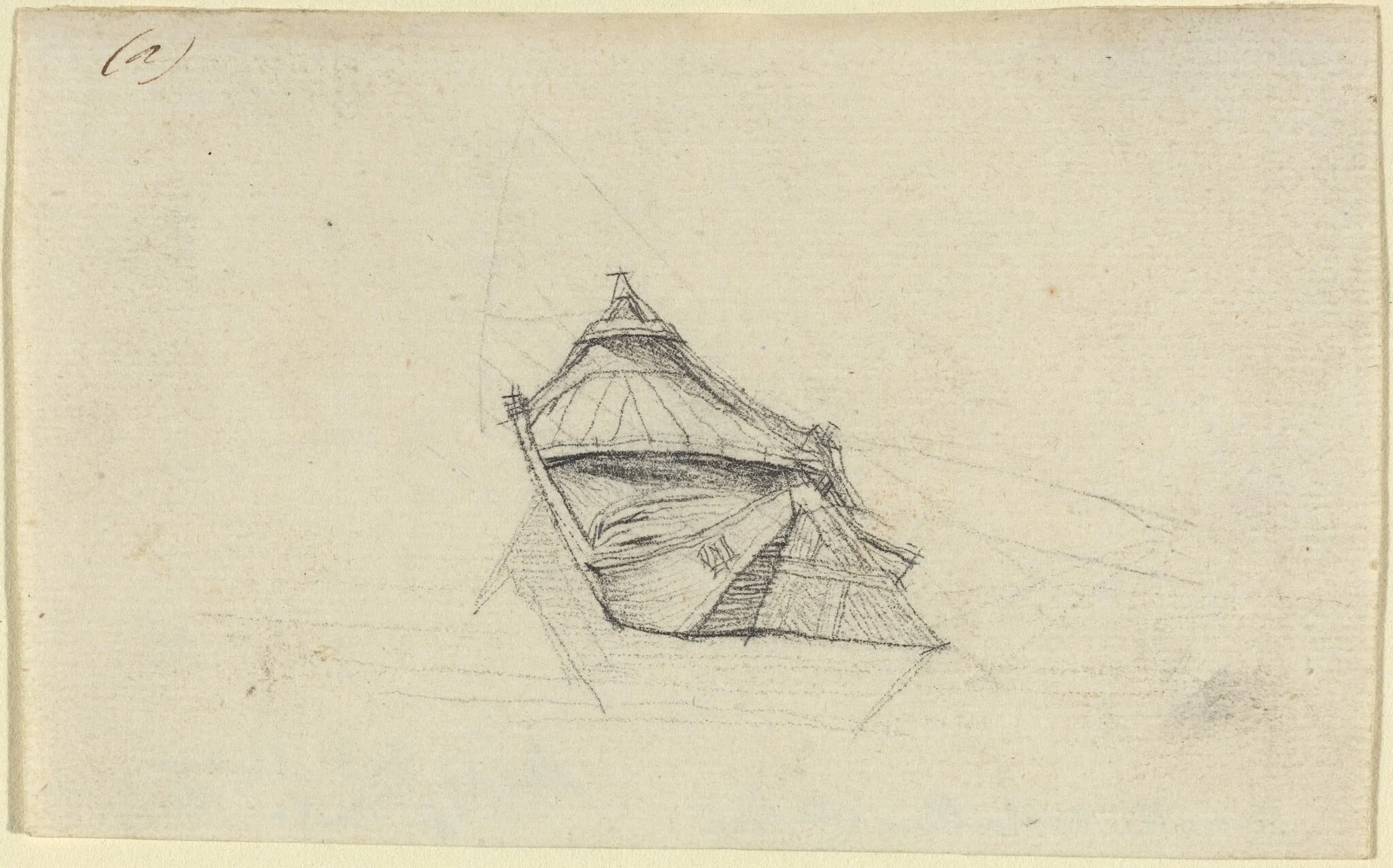 Seine Boat for "Le Pont-au-Change", detail