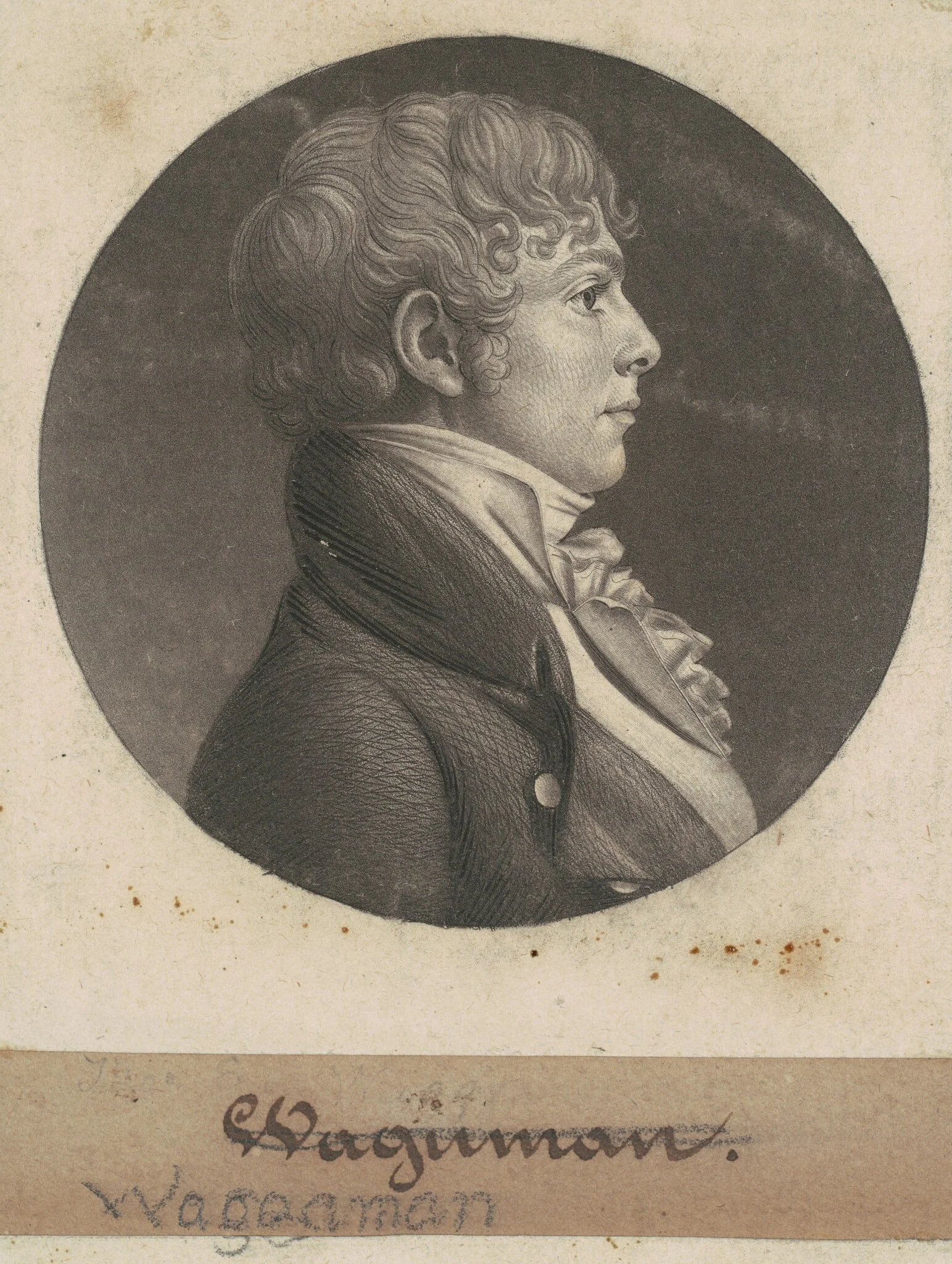 Thomas Ennalls Waggaman, detail