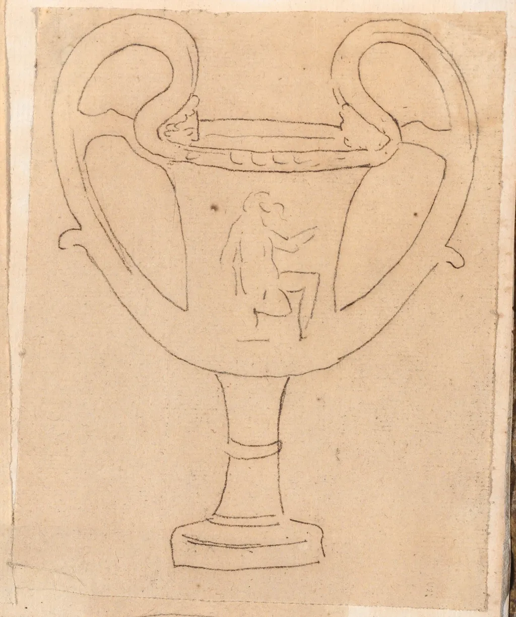 Greek Vase, by Jacques-Louis David, oil, 1778