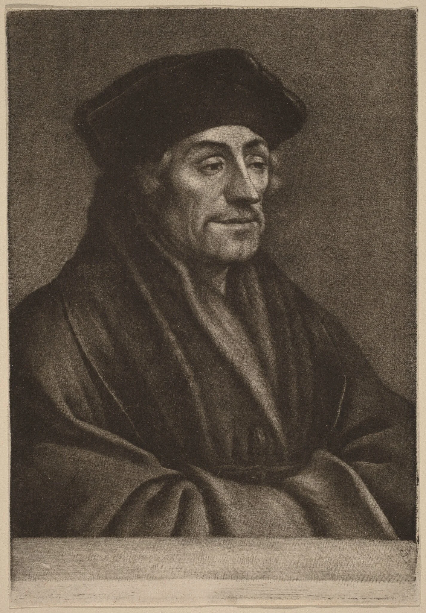 Erasmus, detail