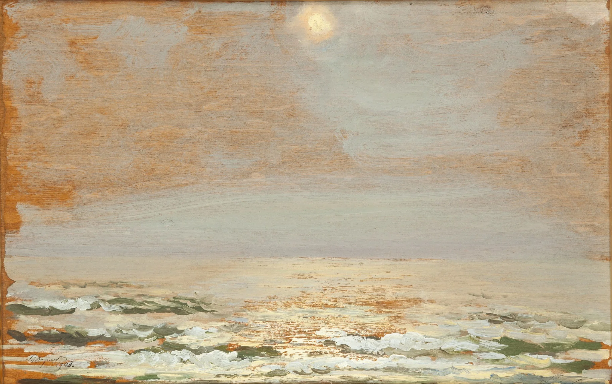 Sea at Połąga IV, detail