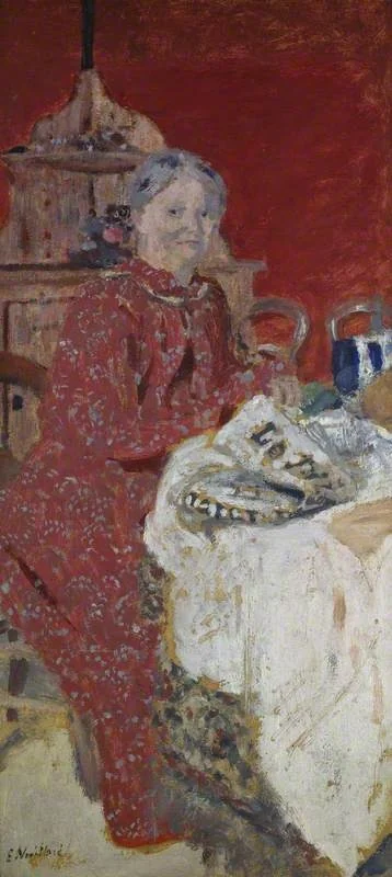 Le Déjeuner, detail