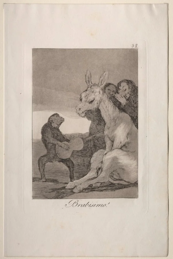 Bravo!, Plate 38, detail