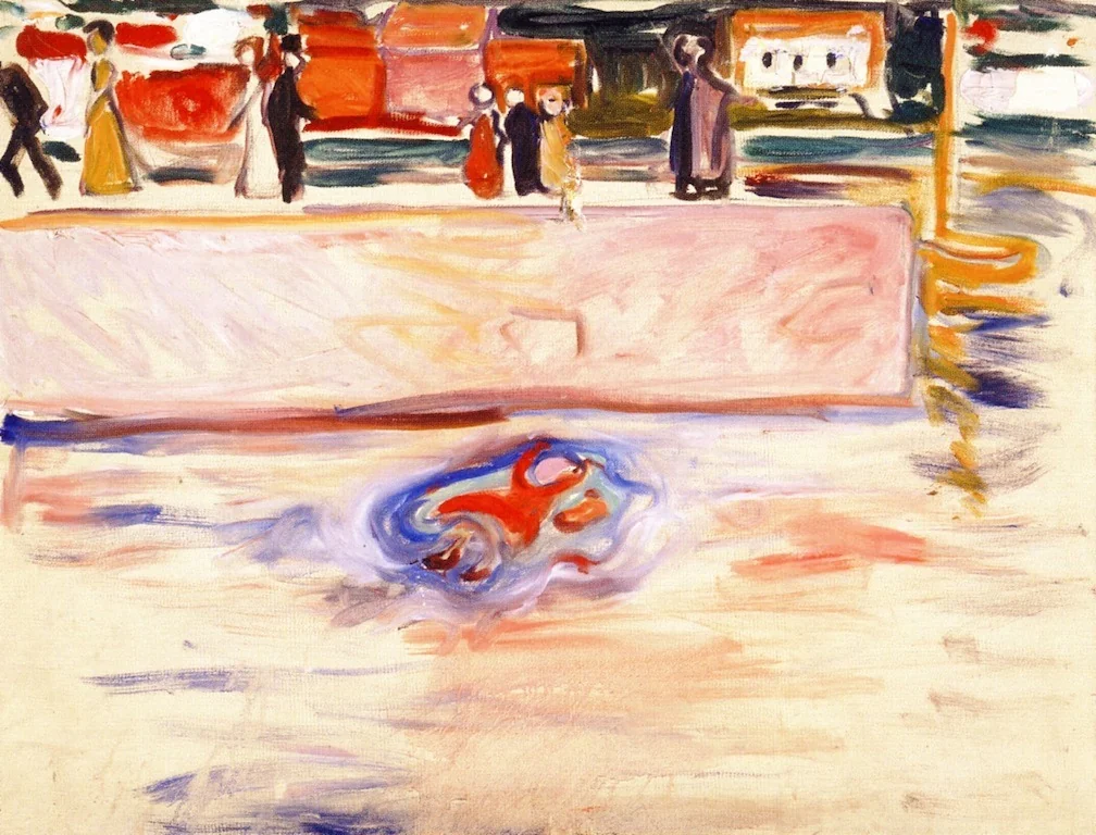 The Drowning Child, detail