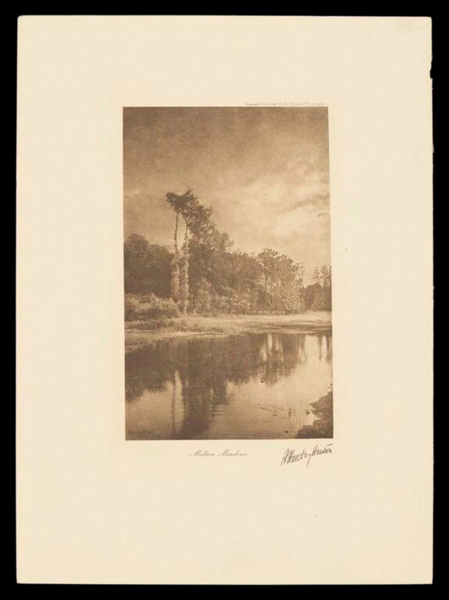 Portfolio of Pictures by A. Horsley Hinton, detail