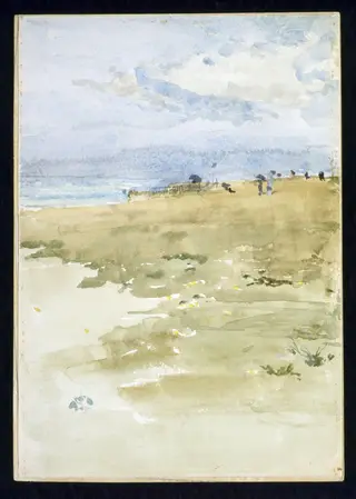 Westgate, by Whistler, watercolor, 1850