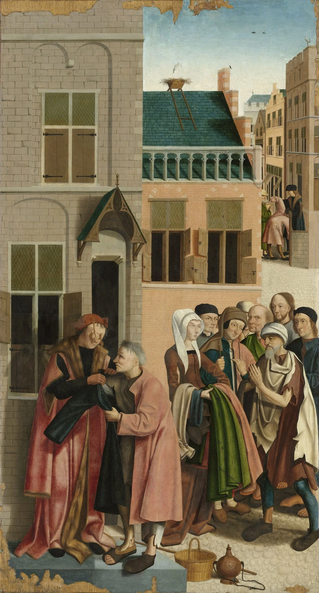 The Seven Works of Mercy, detail