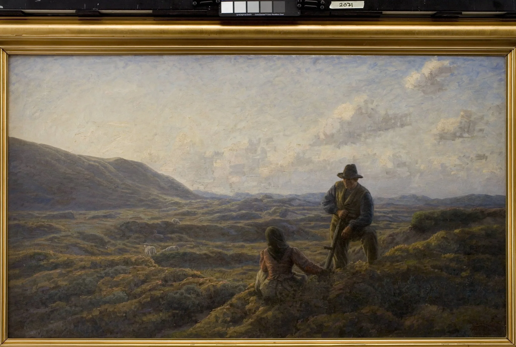Idyl på heden, detail