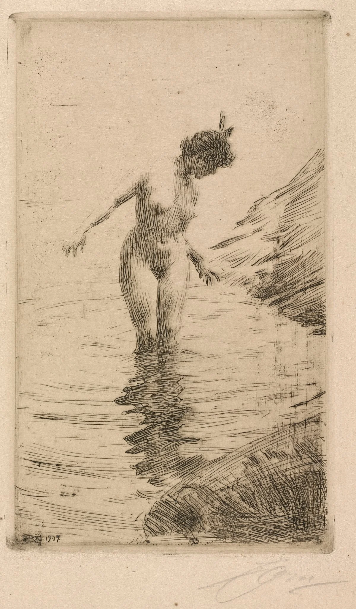 Circles of Water II, detail