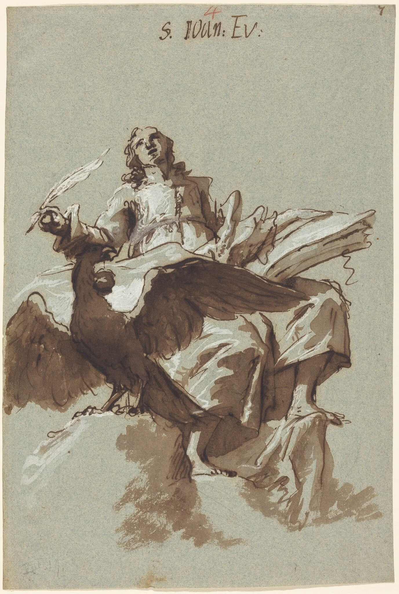 Saint John the Evangelist, detail