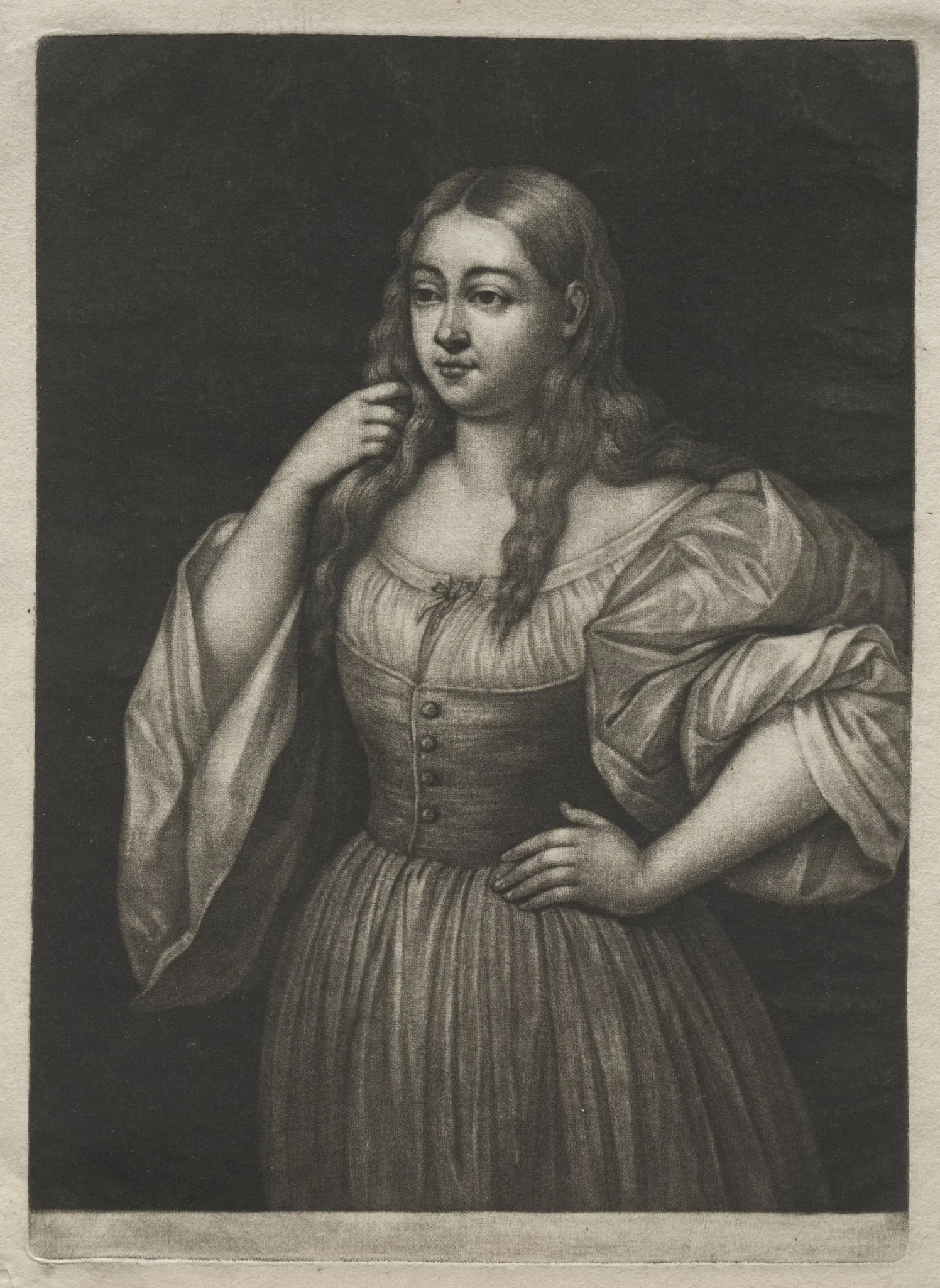 Italian Girl, detail