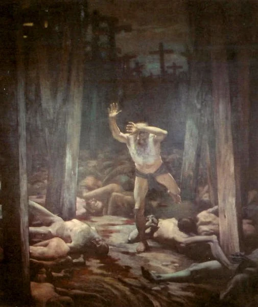 The Wandering Jew, detail