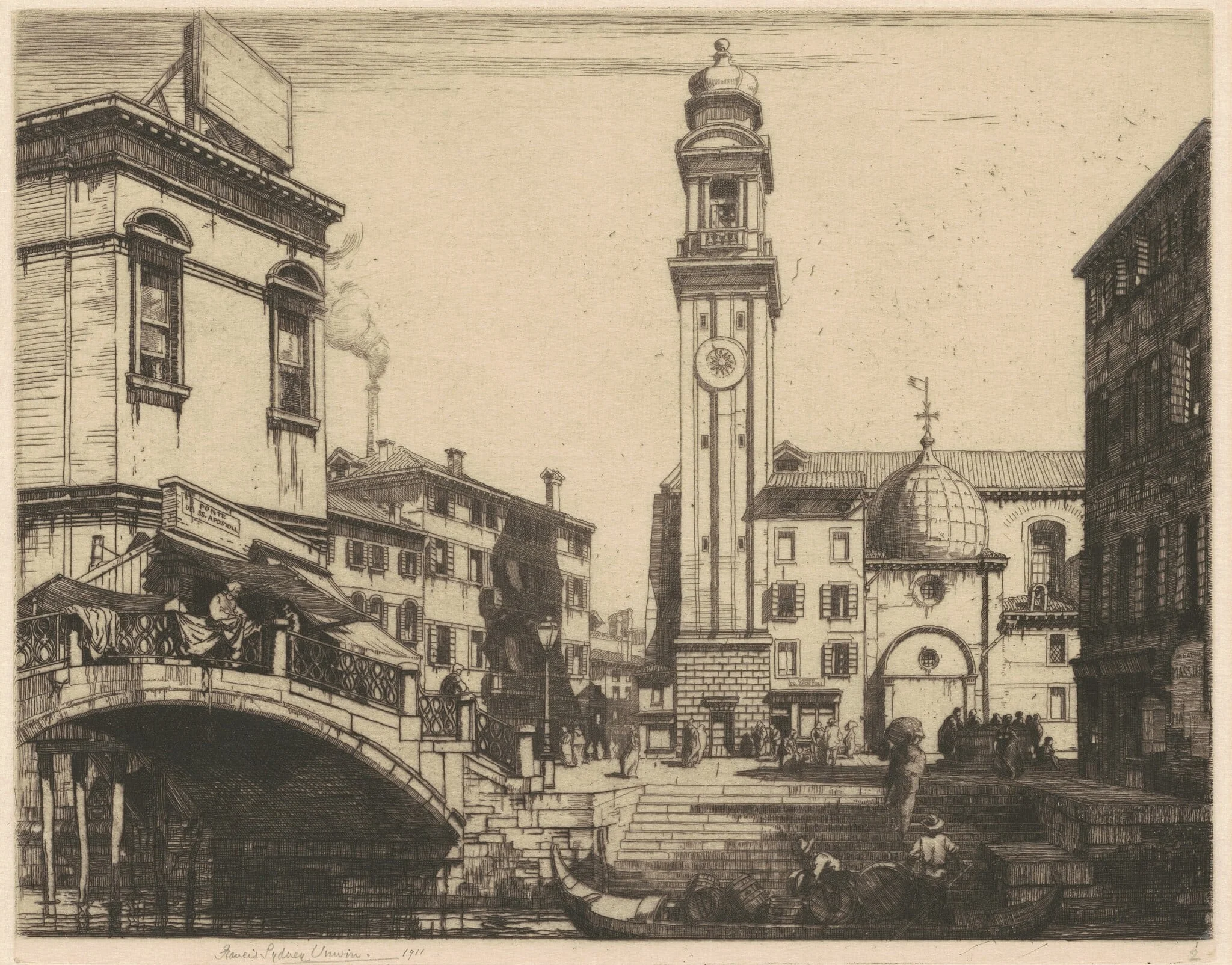 S.S. Apostoli, Venice, detail
