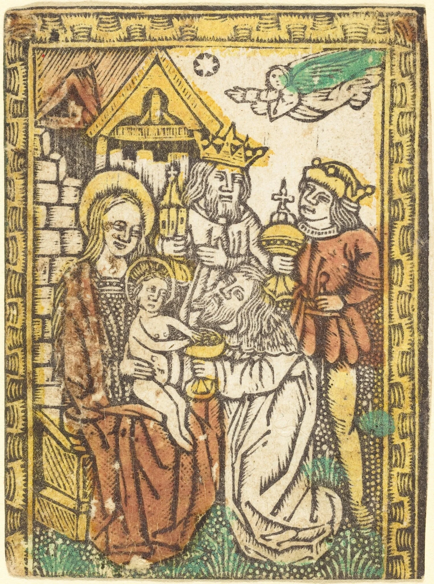 The Adoration of the Magi, detail