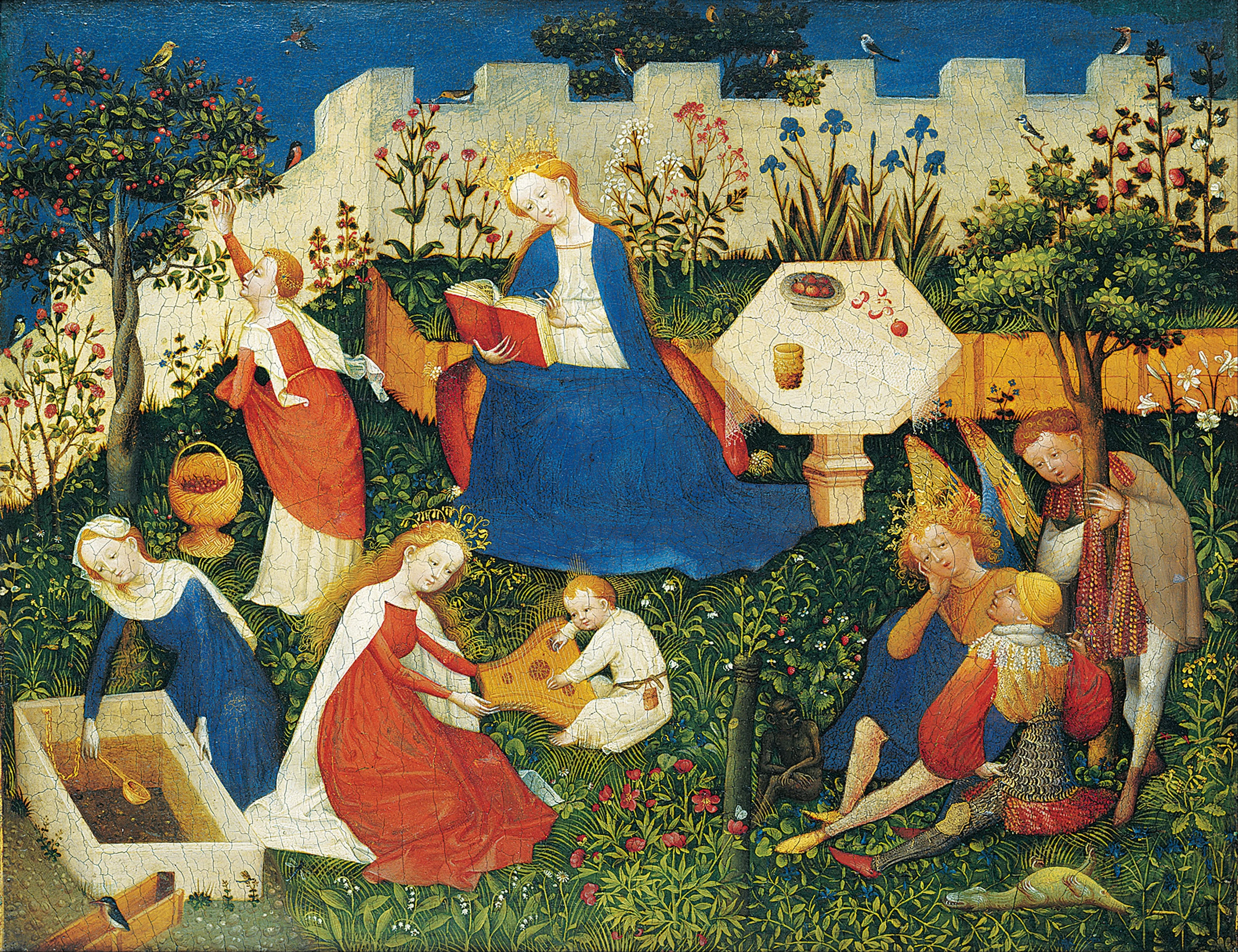 Paradiesgärtlein, detail