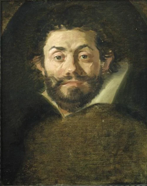 Portrait of John Barclay, detail
