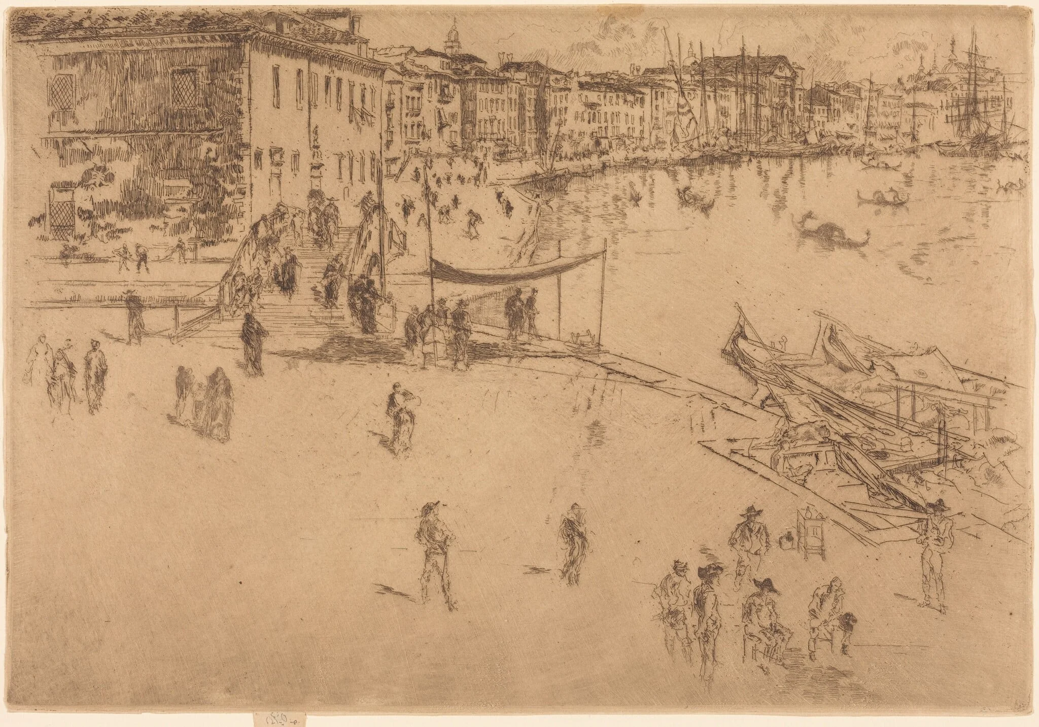 The Riva, No.II, detail