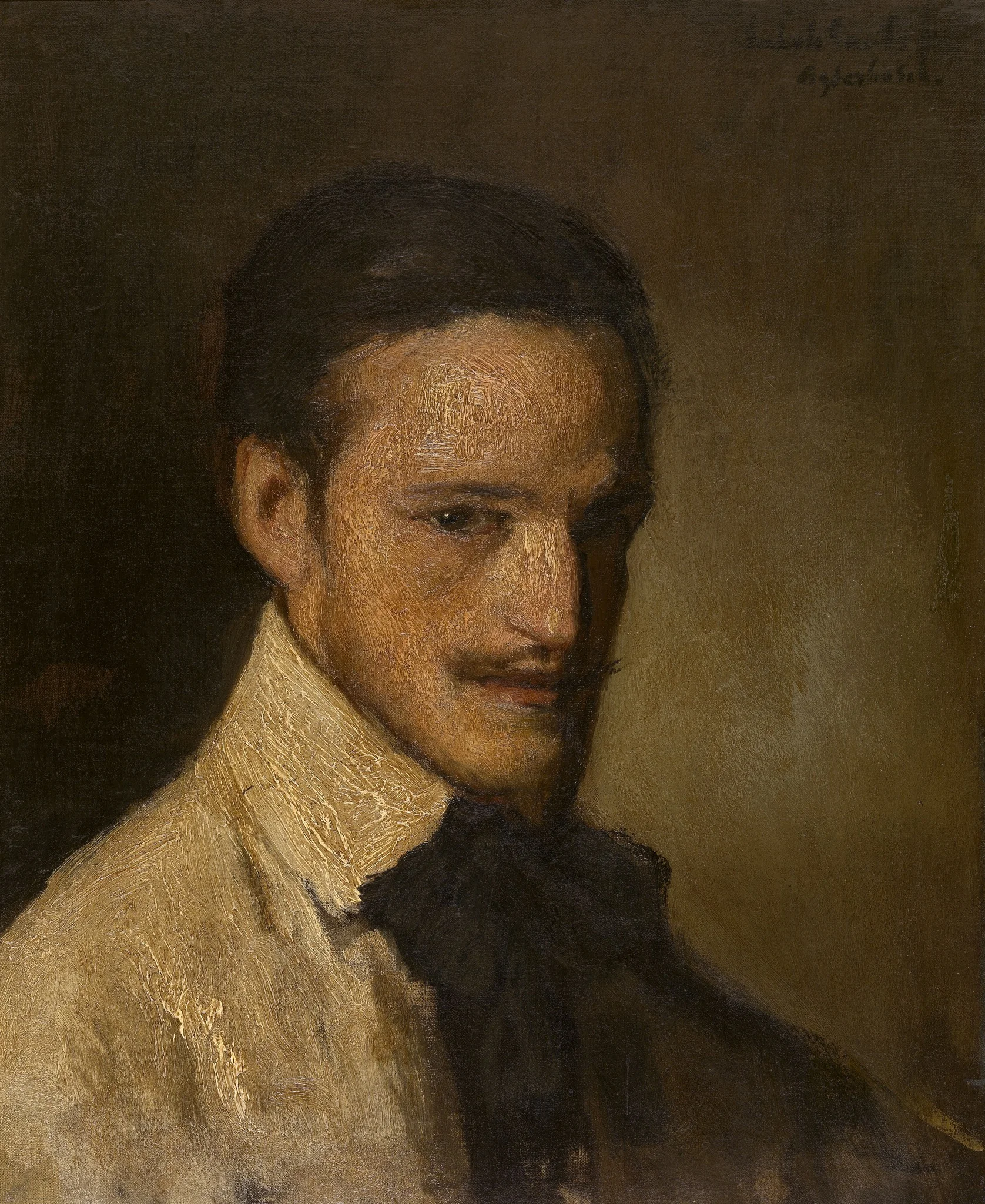 The Painter William A. Sherwood, detail