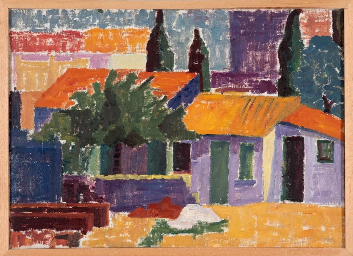 Landscape: Galatsi, detail