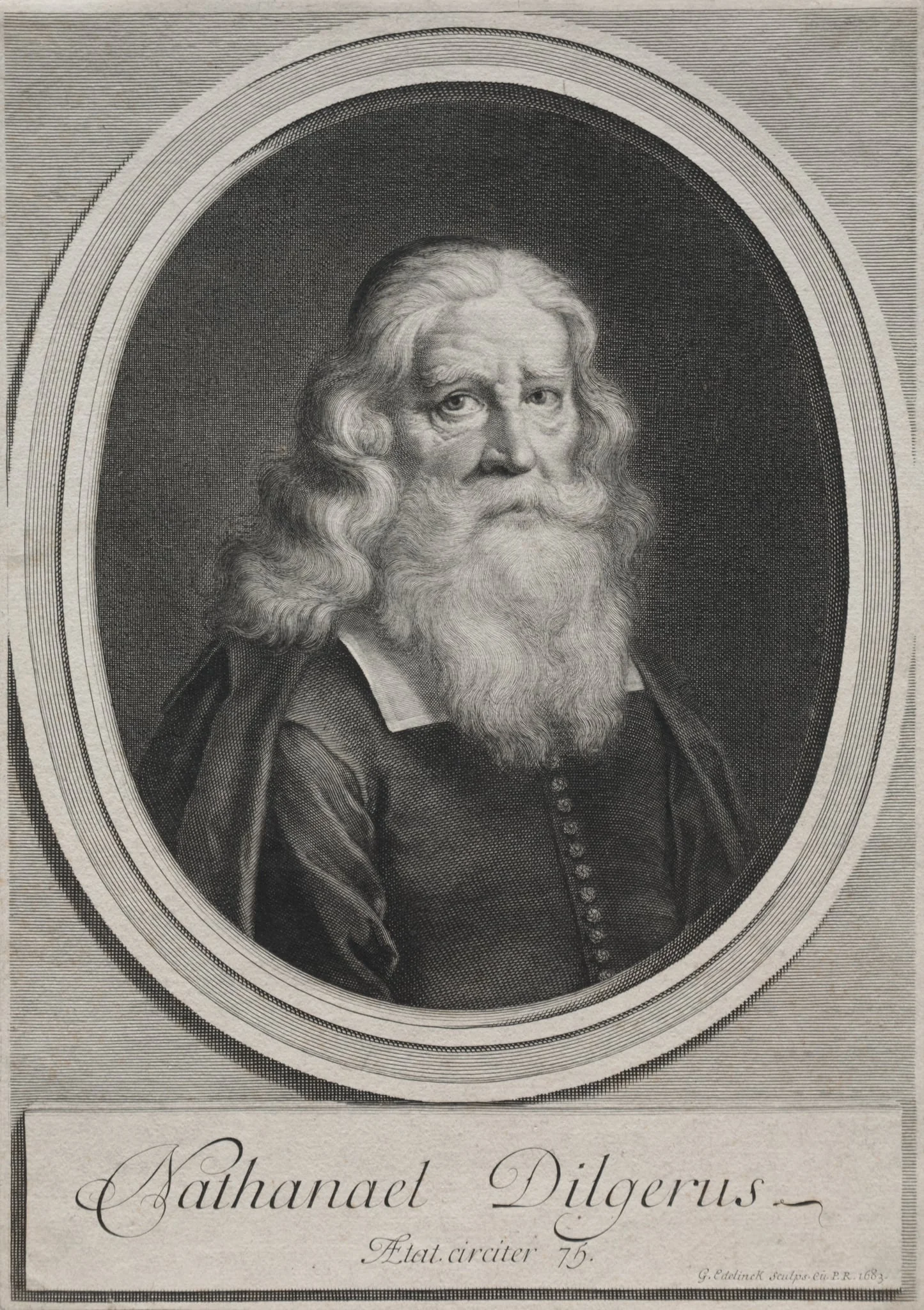 Nathanael Dilgerus, Minister of Danzig, detail