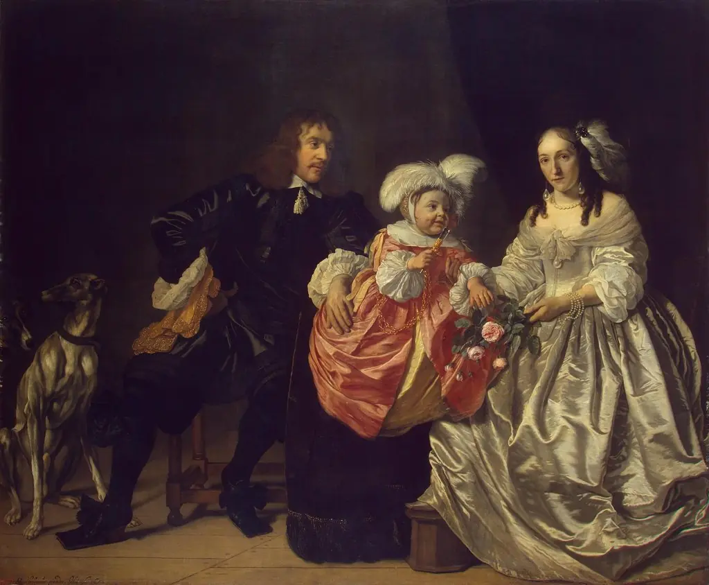 Family Portrait, by Bartholomeus van der Helst, oil, 1652