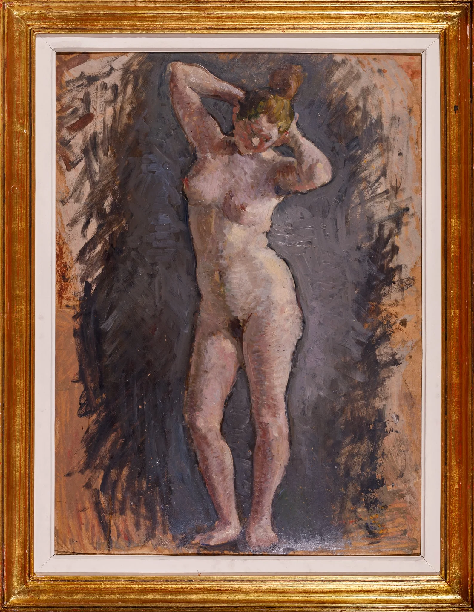 Studiu de nud, detail