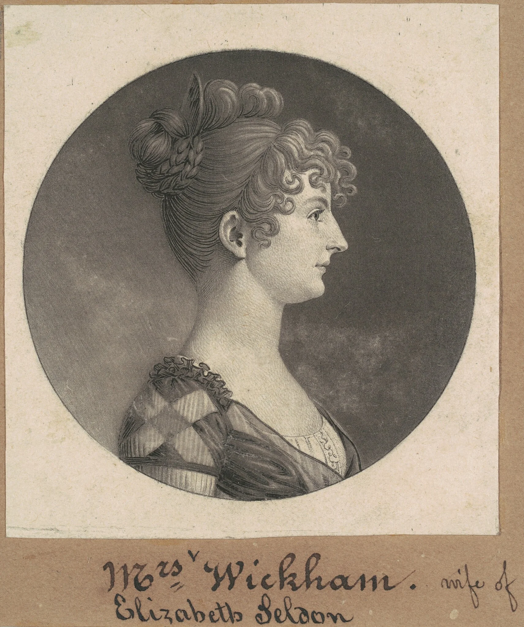 Elizabeth Selden McClurg Wickham, detail