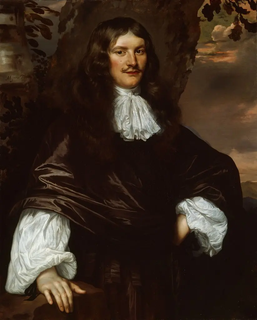 Portrait of a Man, by Johannes Mytens, oil, 1662