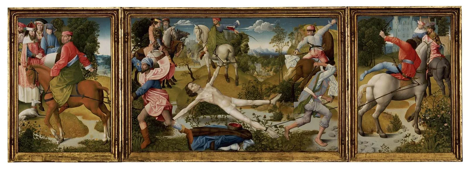 Martyrdom of Saint Hippolytus, detail