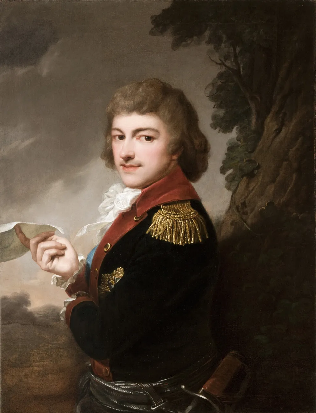 Portrait of Michał Kleofas Ogiński, by Josef Grassi, oil, 1807