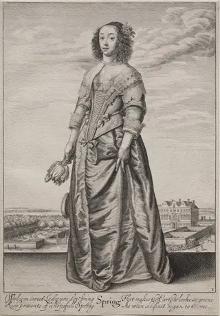 The Seasons, by Wenceslaus Hollar, 1644