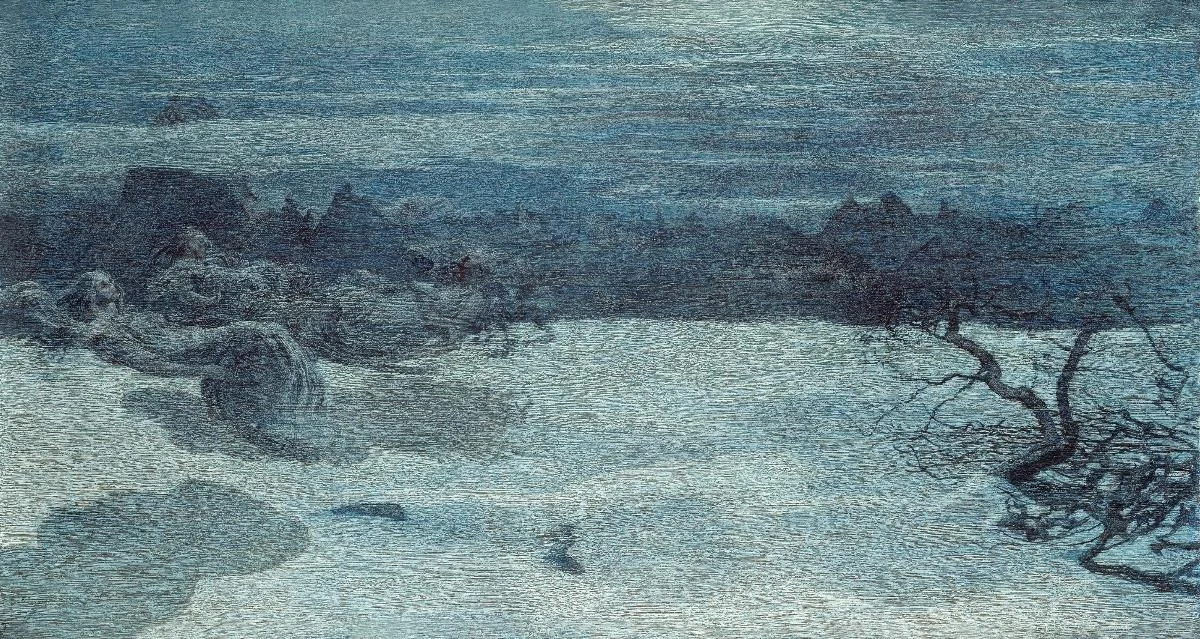 Il castigo delle lussuriose, detail