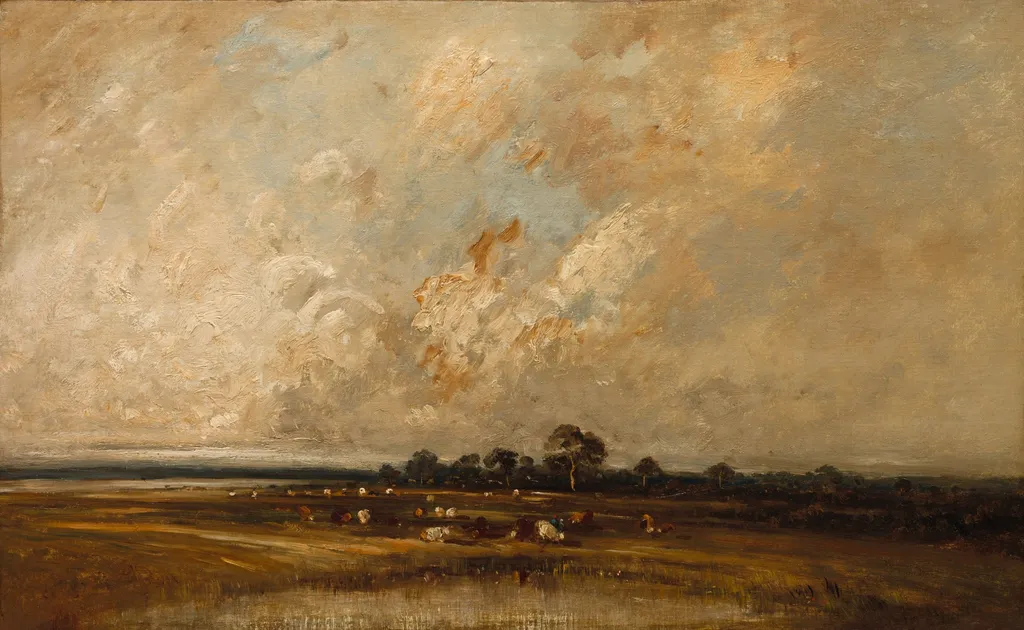 Marshland, by Jules Dupré, unspecified, 1870