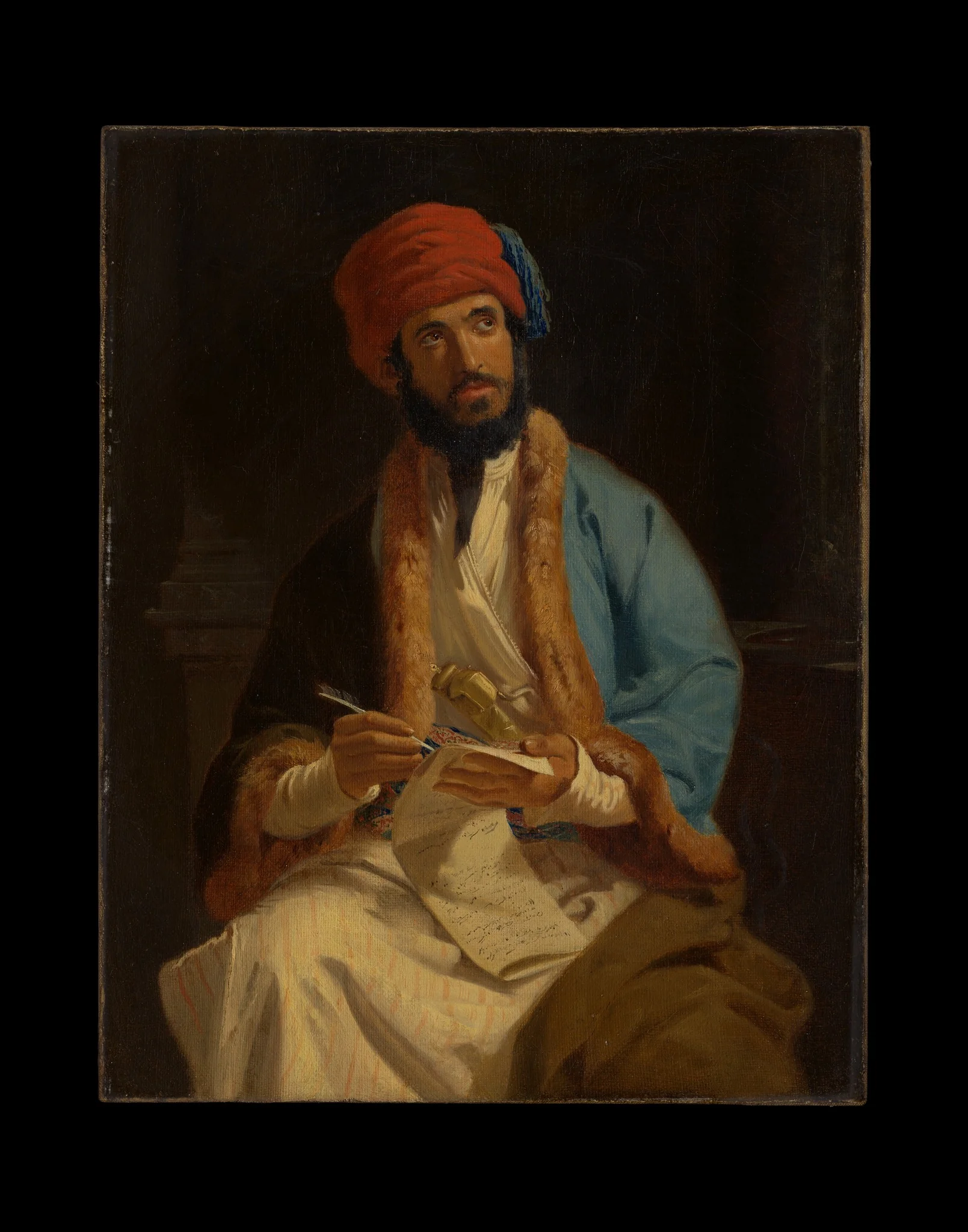 The Arab Sage, detail