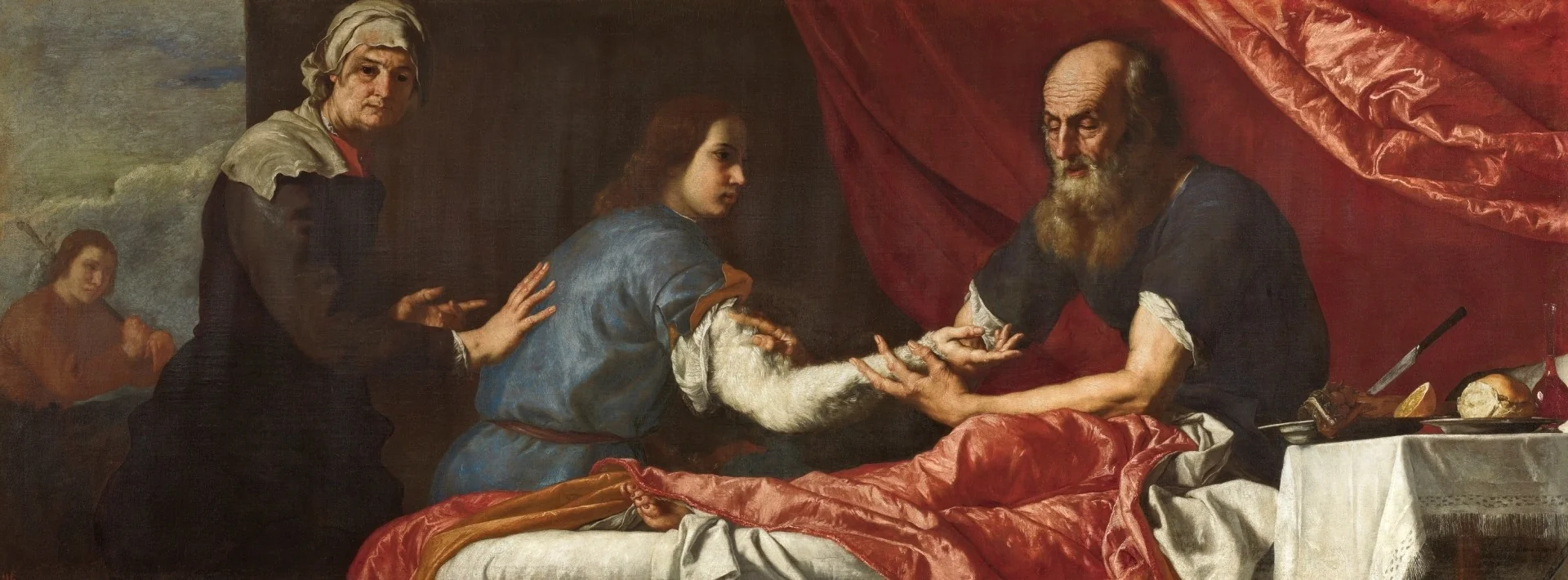 Isaac and Jacob, detail
