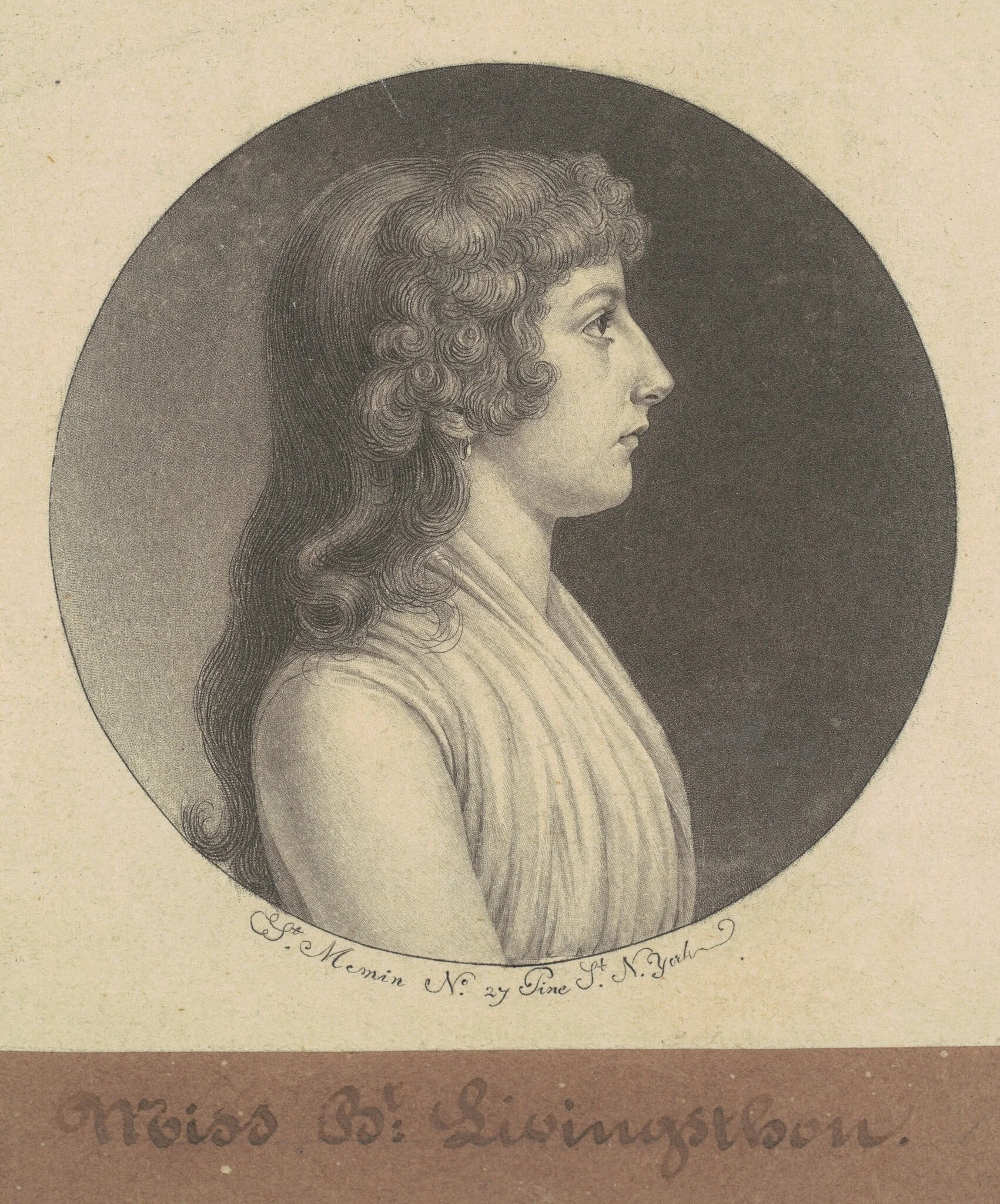 Elizabeth Livingston, detail