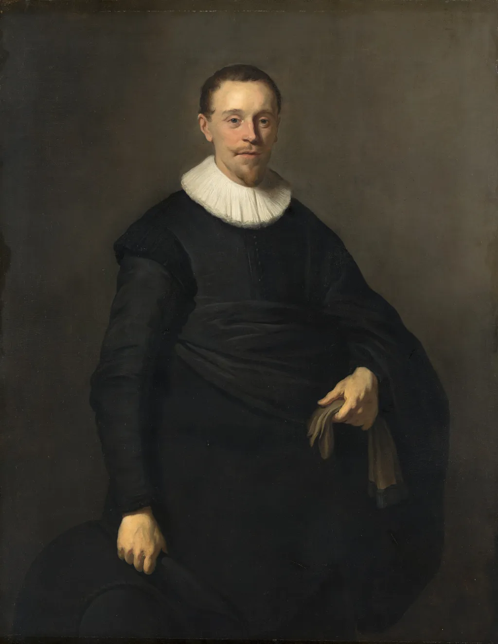 Portrait of a Man, by Jacob Adriaensz Backer, oil, 1636